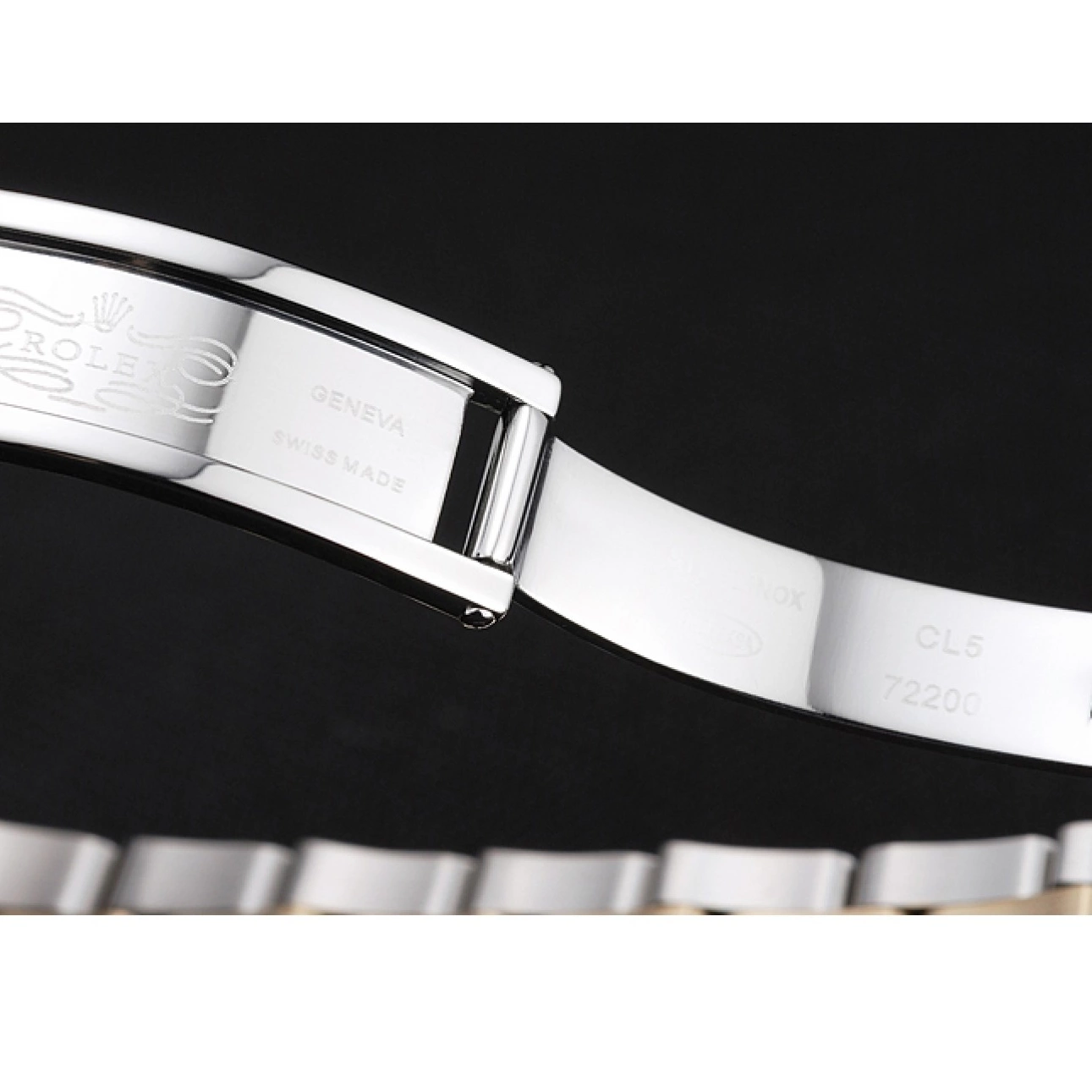 Aaa replica watch Bezel Champagne Case Bracelet Swiss Tone Stainless Rolex Yacht-Master Gold Steel Two Dial 0722